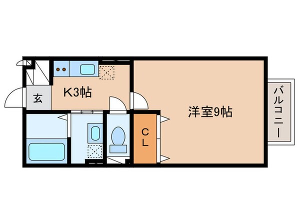 コンフォ－トＭⅡの物件間取画像